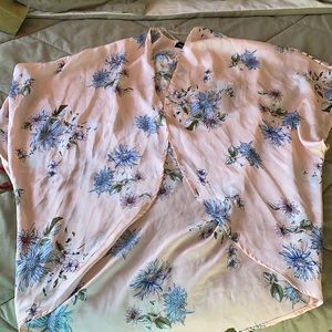 Pink Floral Coverup
